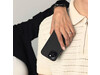 Vonmählen Kunstleder-Case für iPhone 16 Pro Max, schwarz