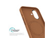 Vonmählen Kunstleder-Case für iPhone 16, braun