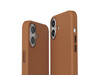 Vonmählen Kunstleder-Case für iPhone 16 Plus, braun