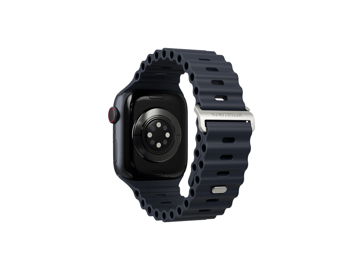 Vonmählen Wave-Armband 2 für Apple Watch 42/44/45/49 mm, dunkelblau