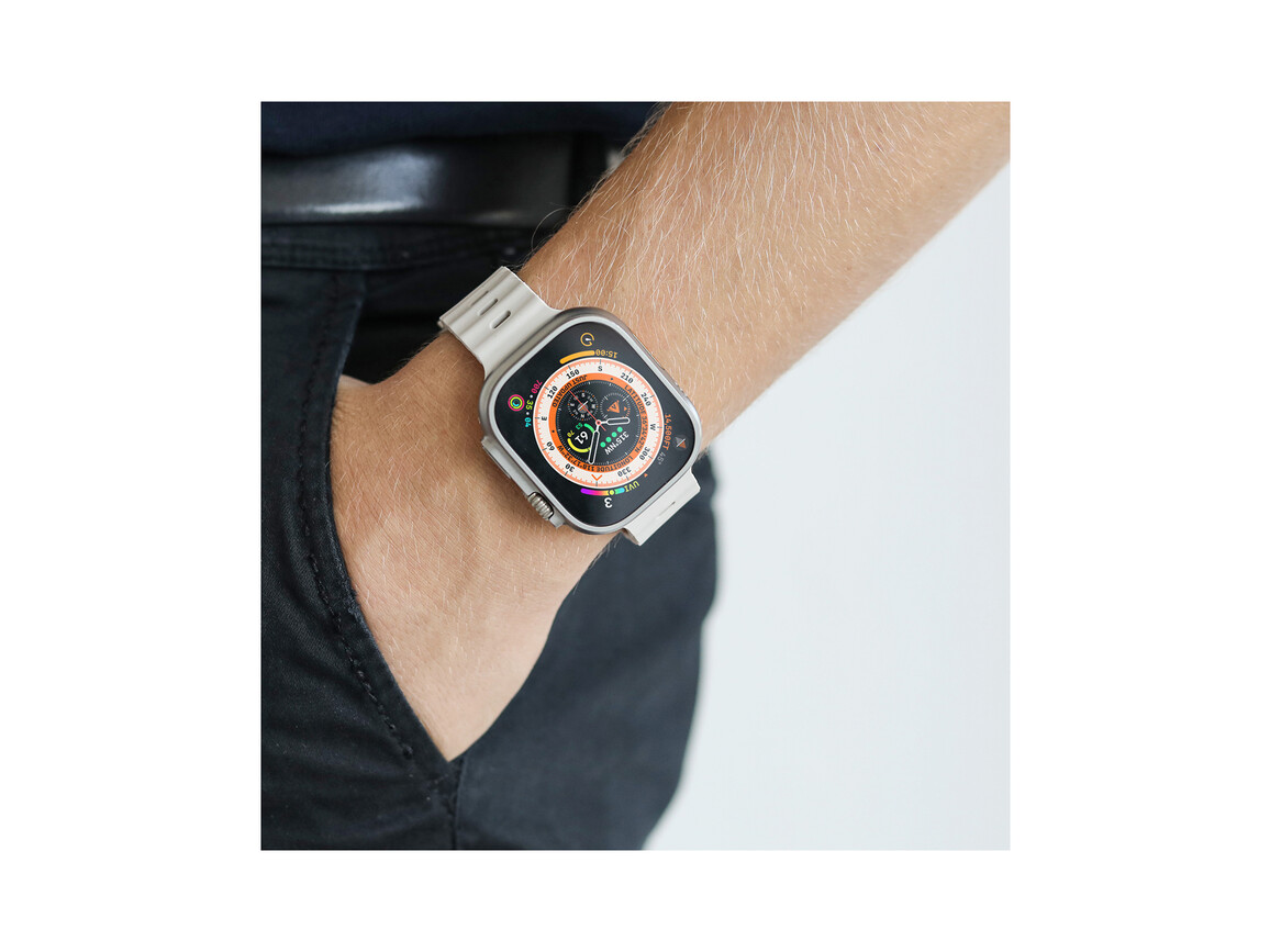 Vonmählen Wave-Armband 2 für Apple Watch 42/44/45/49 mm, beige