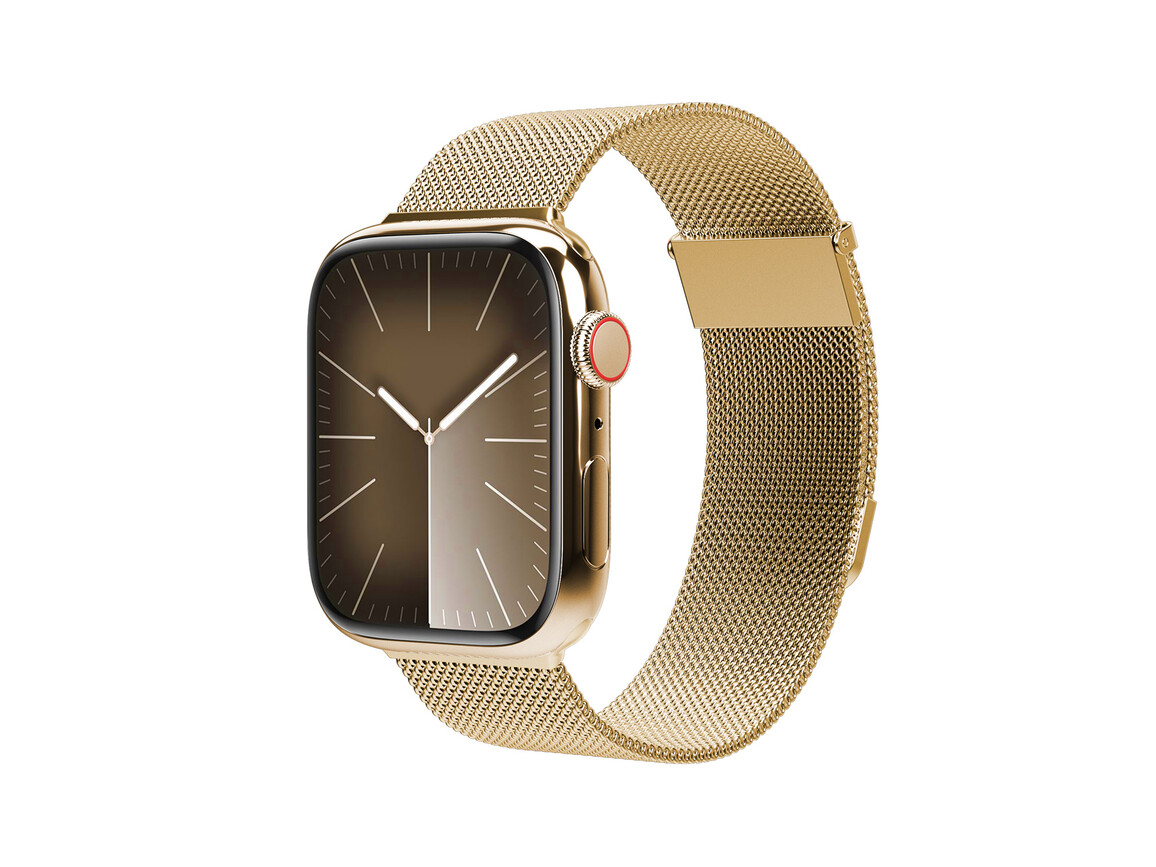 Vonmählen Milanese-Armband 2 für Apple Watch 42/44/45/49 mm, gold