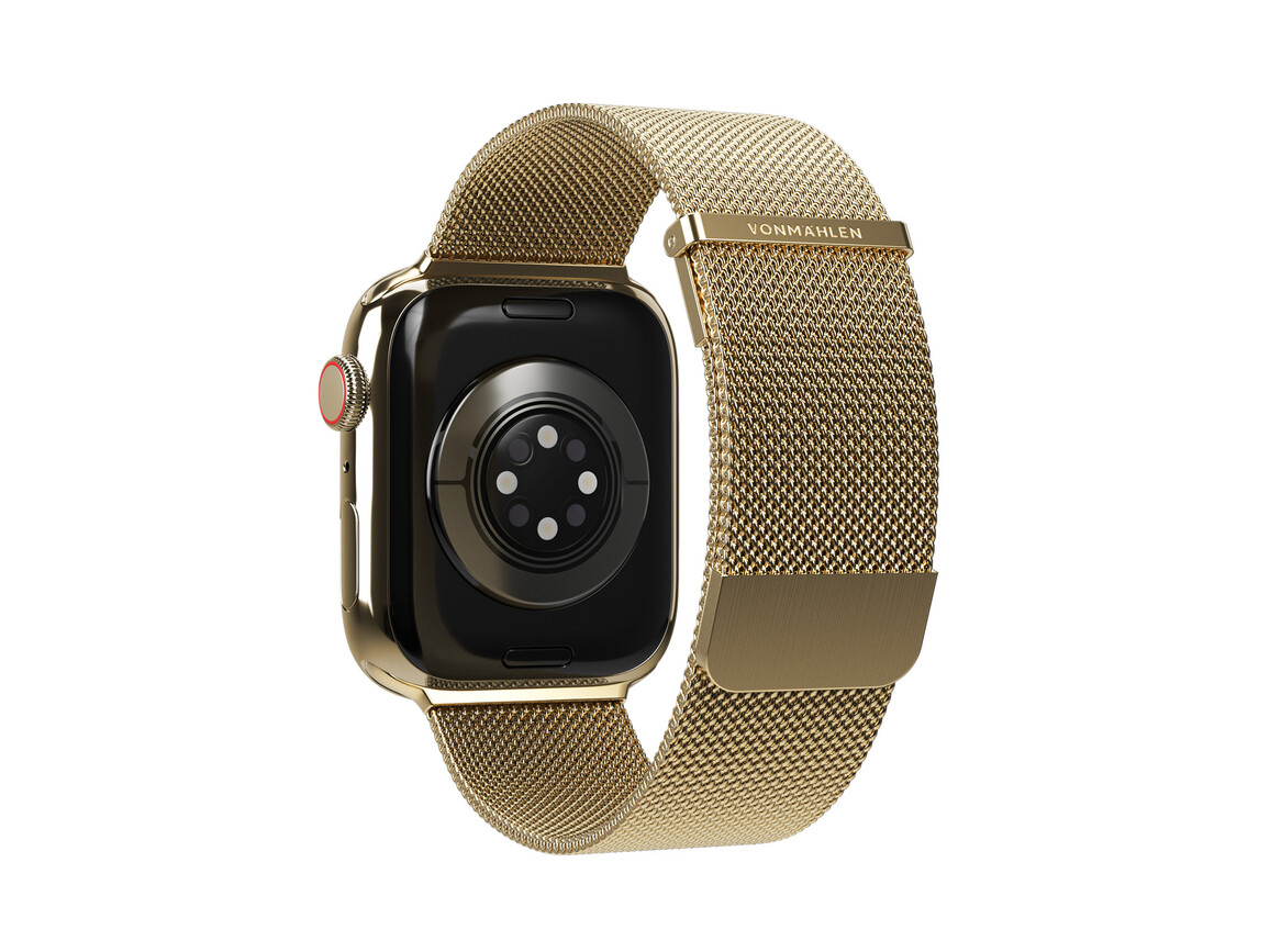 Vonmählen Milanese-Armband 2 für Apple Watch 42/44/45/49 mm, gold