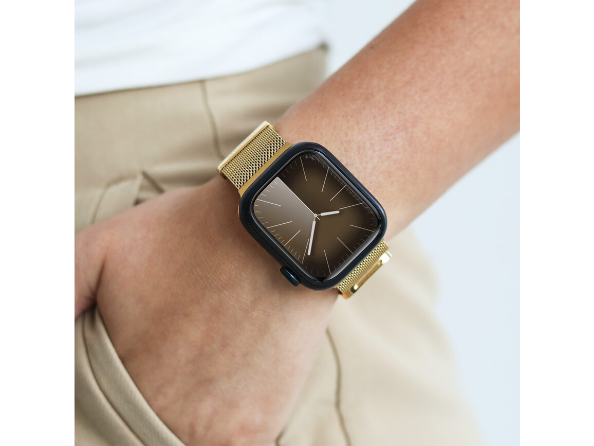 Vonmählen Milanese-Armband 2 für Apple Watch 42/44/45/49 mm, gold
