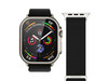 Vonmählen Classic Nylon-Armband für Apple Watch 38/40/41 mm, schwarz