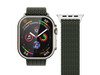 Vonmählen Woven-Armband für Apple Watch 42/44/45/49 mm, olivgrün