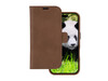 dbramante Lynge 2in1 Leder-Case mit MagSafe für iPhone 16, braun