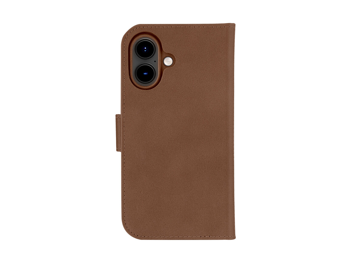dbramante Lynge 2in1 Leder-Case mit MagSafe für iPhone 16, braun