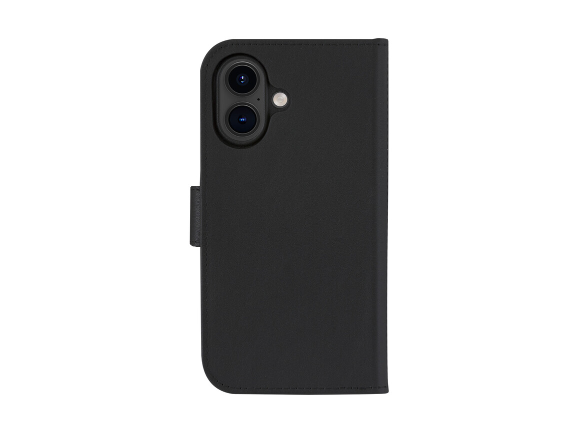 dbramante Lynge 2in1 Leder-Case mit MagSafe für iPhone 16, schwarz