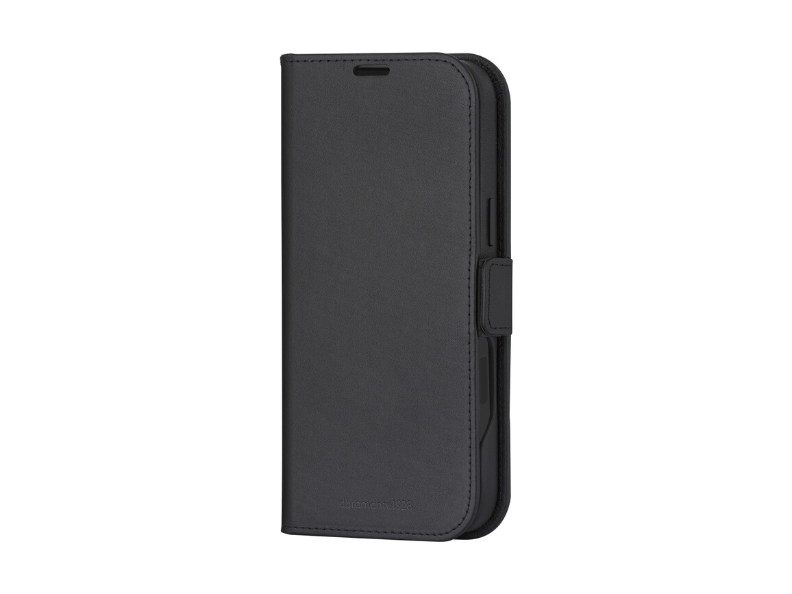 dbramante Lynge 2in1 Leder-Case mit MagSafe für iPhone 16, schwarz