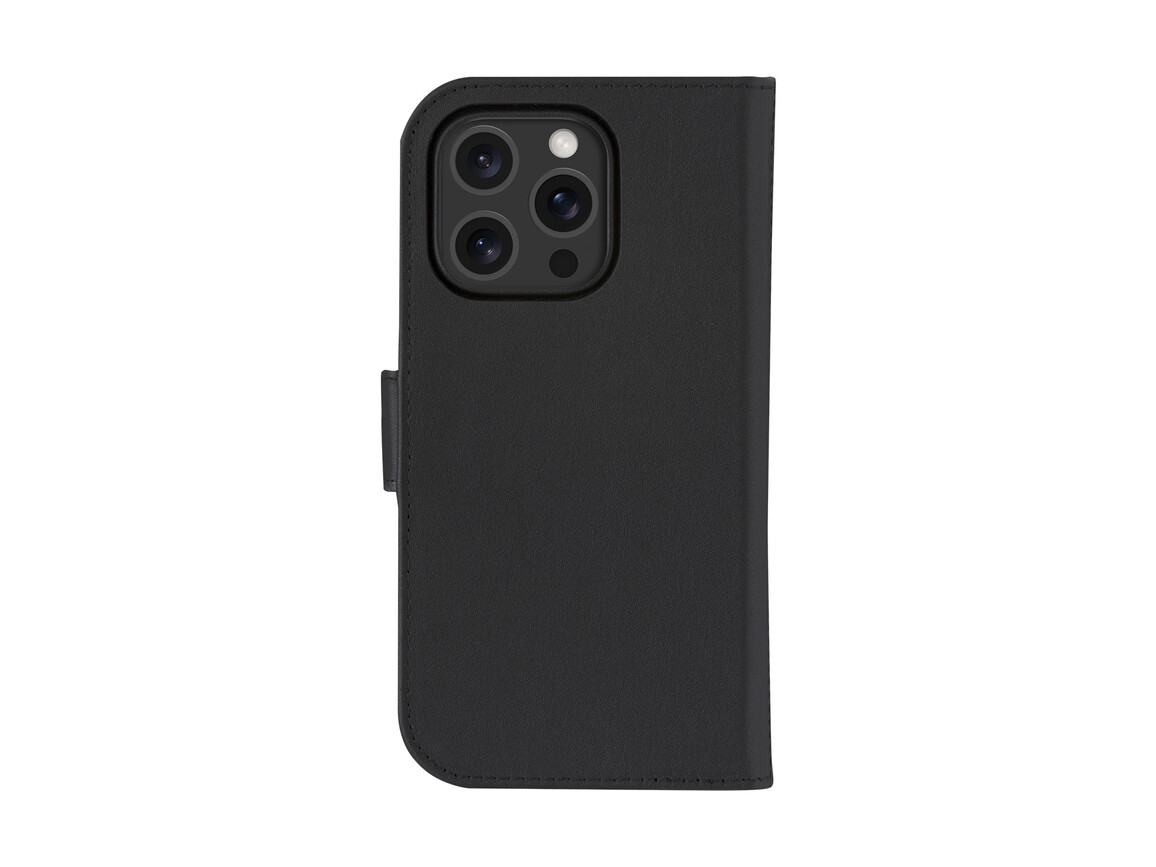 dbramante Lynge 2in1 Leder-Case mit MagSafe für iPhone 16 Pro, schwarz &gt;