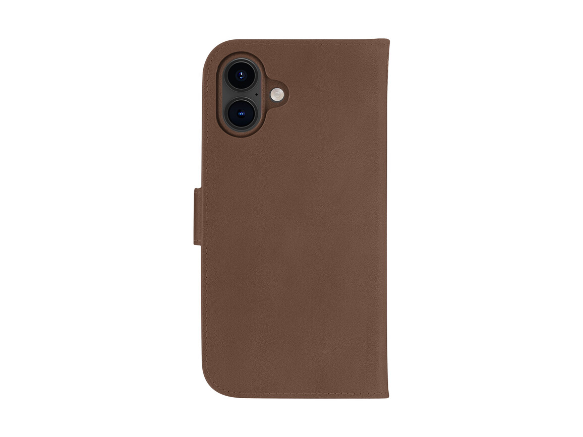 dbramante Lynge 2in1 Leder-Case mit MagSafe für iPhone 16 Plus, braun