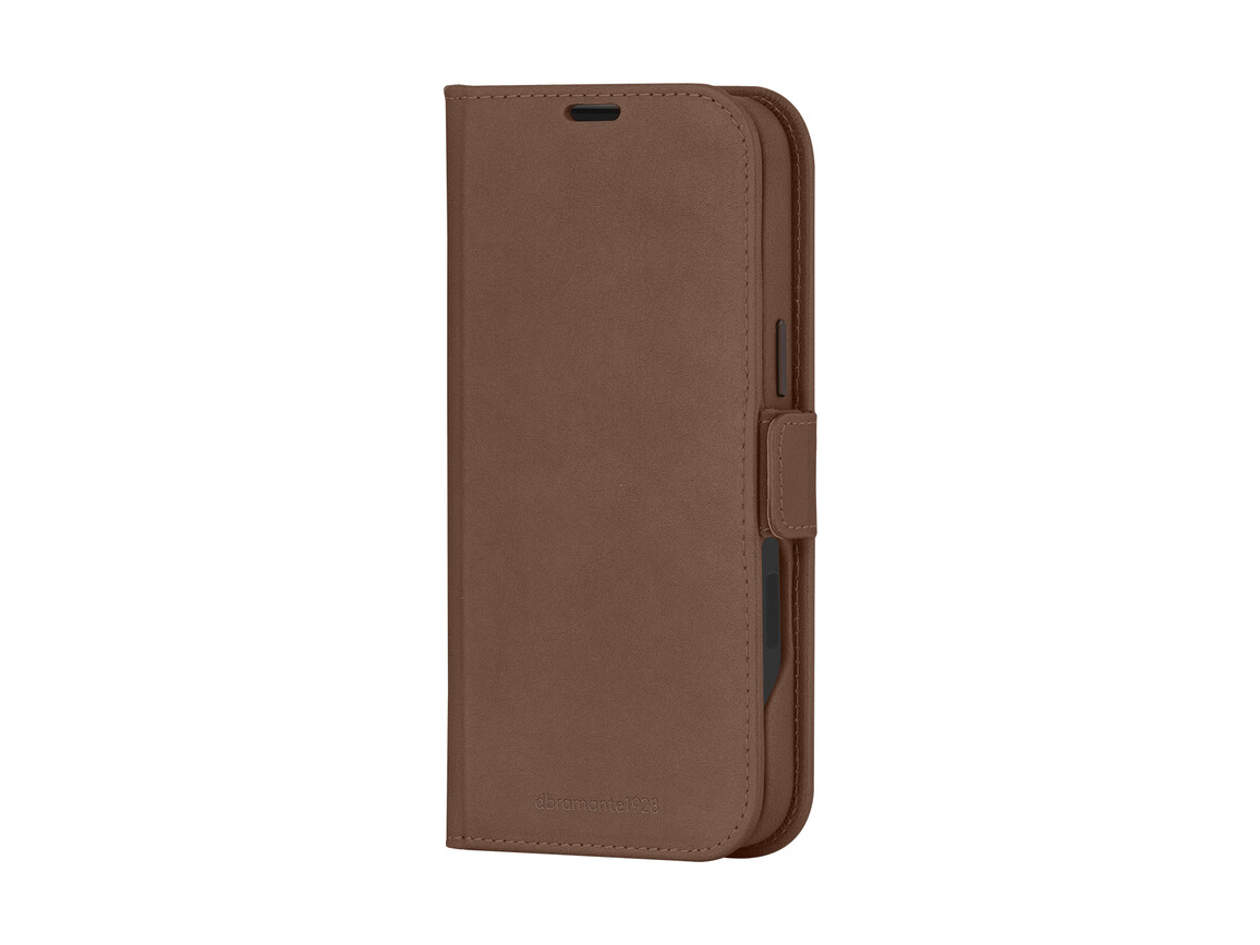 dbramante Lynge 2in1 Leder-Case mit MagSafe für iPhone 16 Plus, braun