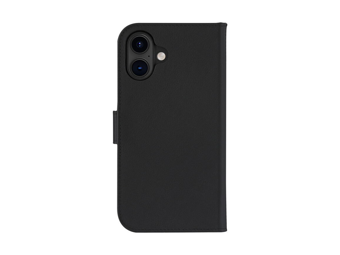 dbramante Lynge 2in1 Leder-Case mit MagSafe für iPhone 16 Plus, schwarz