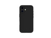 dbramante Monaco Silikoncase mit MagSafe für iPhone 16, schwarz
