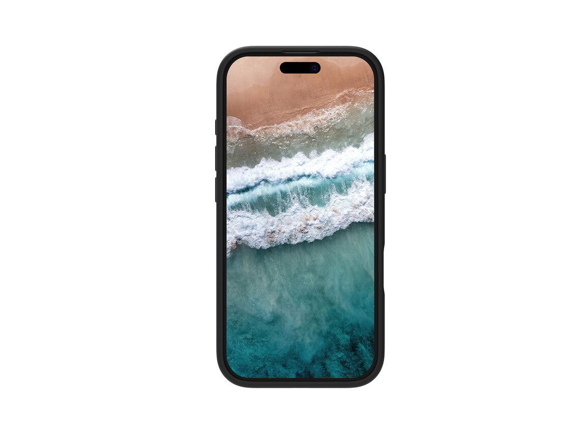 dbramante Monaco Silikoncase mit MagSafe für iPhone 16 Pro, schwarz