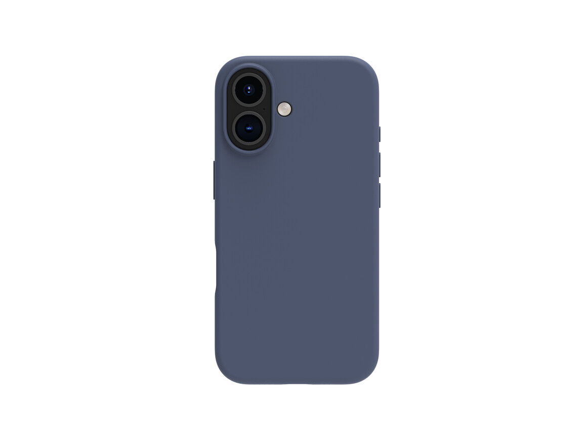 dbramante Monaco Silikoncase mit MagSafe für iPhone 16, blau >
