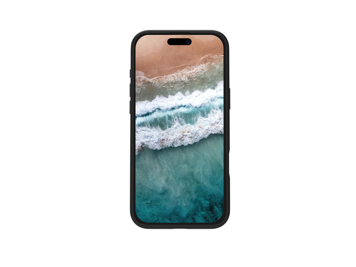dbramante Monaco Silikoncase mit MagSafe für iPhone 16 Plus, schwarz