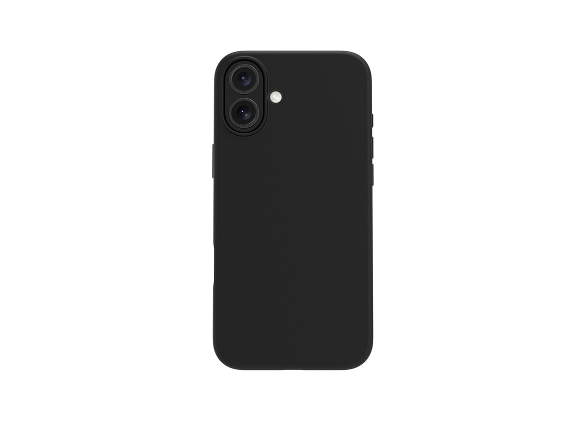 dbramante Monaco Silikoncase mit MagSafe für iPhone 16 Plus, schwarz