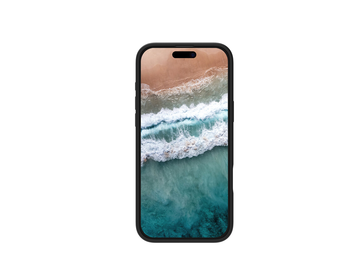 dbramante Monaco Silikoncase mit MagSafe für iPhone 16 Pro Max, schwarz