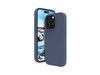 dbramante Monaco Silikoncase mit MagSafe für iPhone 16 Pro Max, blau