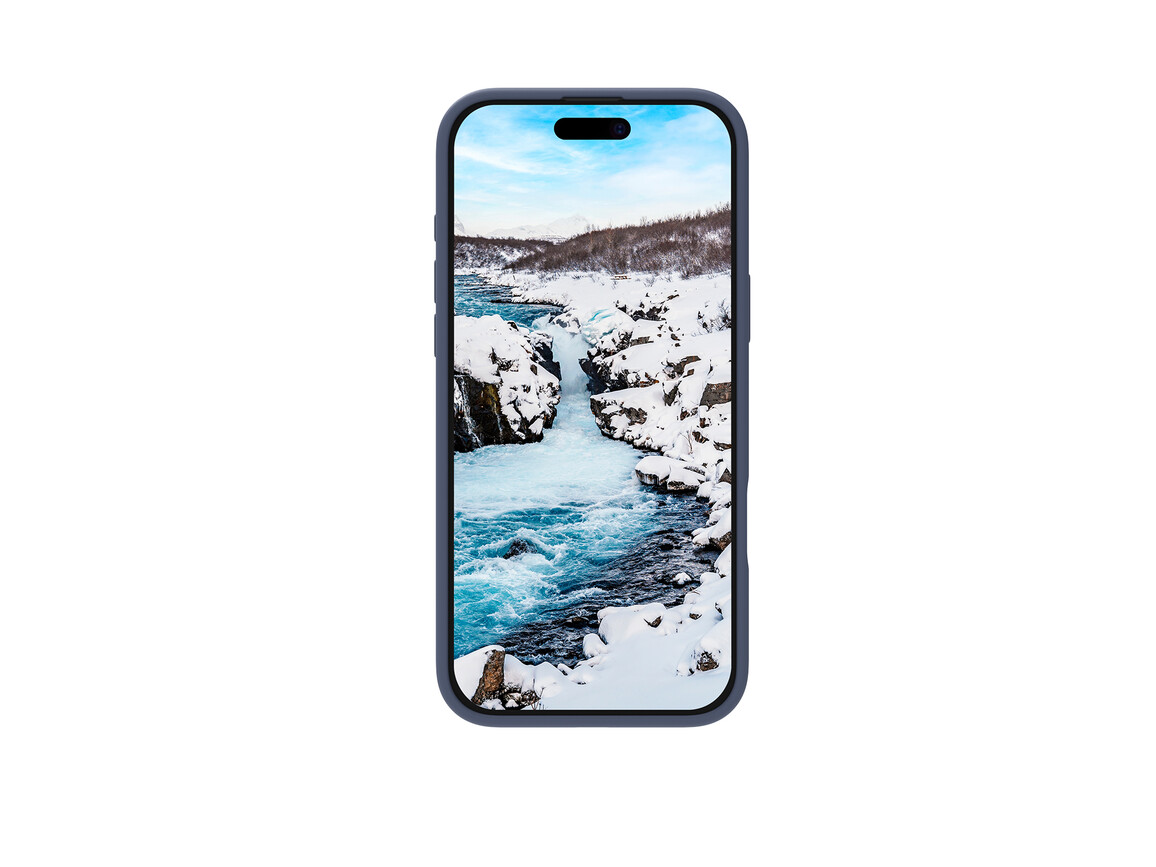 dbramante Monaco Silikoncase mit MagSafe für iPhone 16 Pro Max, blau