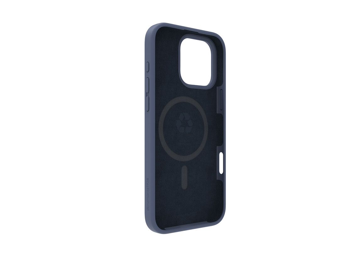 dbramante Monaco Silikoncase mit MagSafe für iPhone 16 Pro Max, blau
