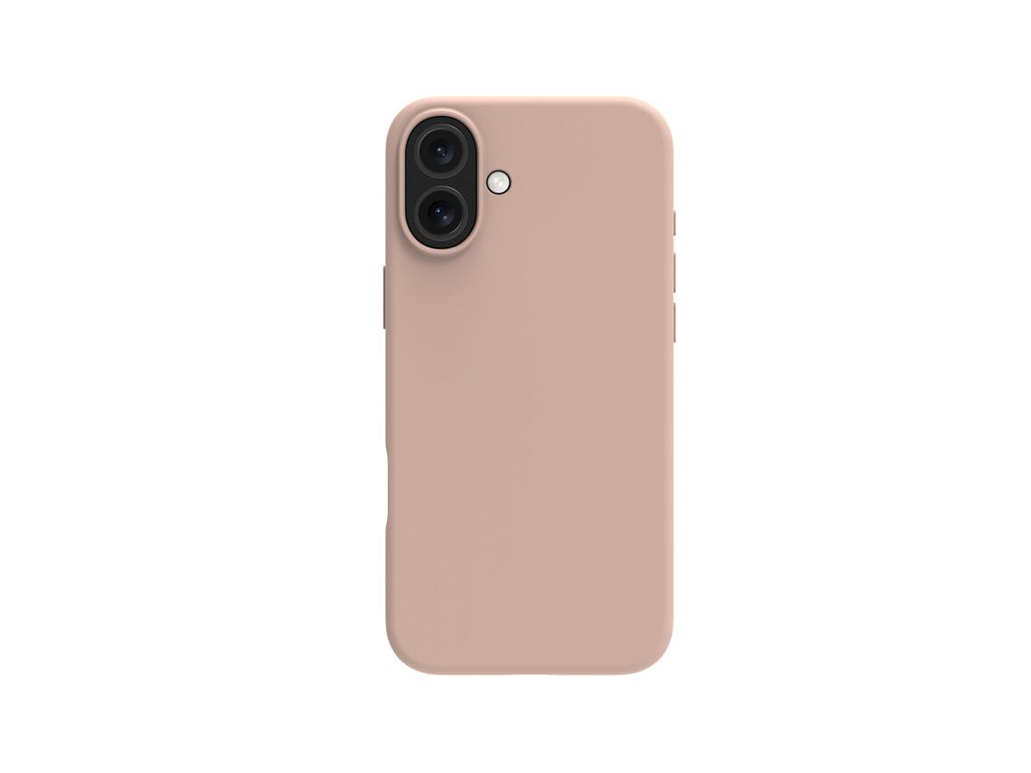 dbramante Monaco Silikoncase mit MagSafe für iPhone 16 Plus, pink