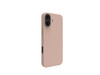 dbramante Monaco Silikoncase mit MagSafe für iPhone 16 Plus, pink