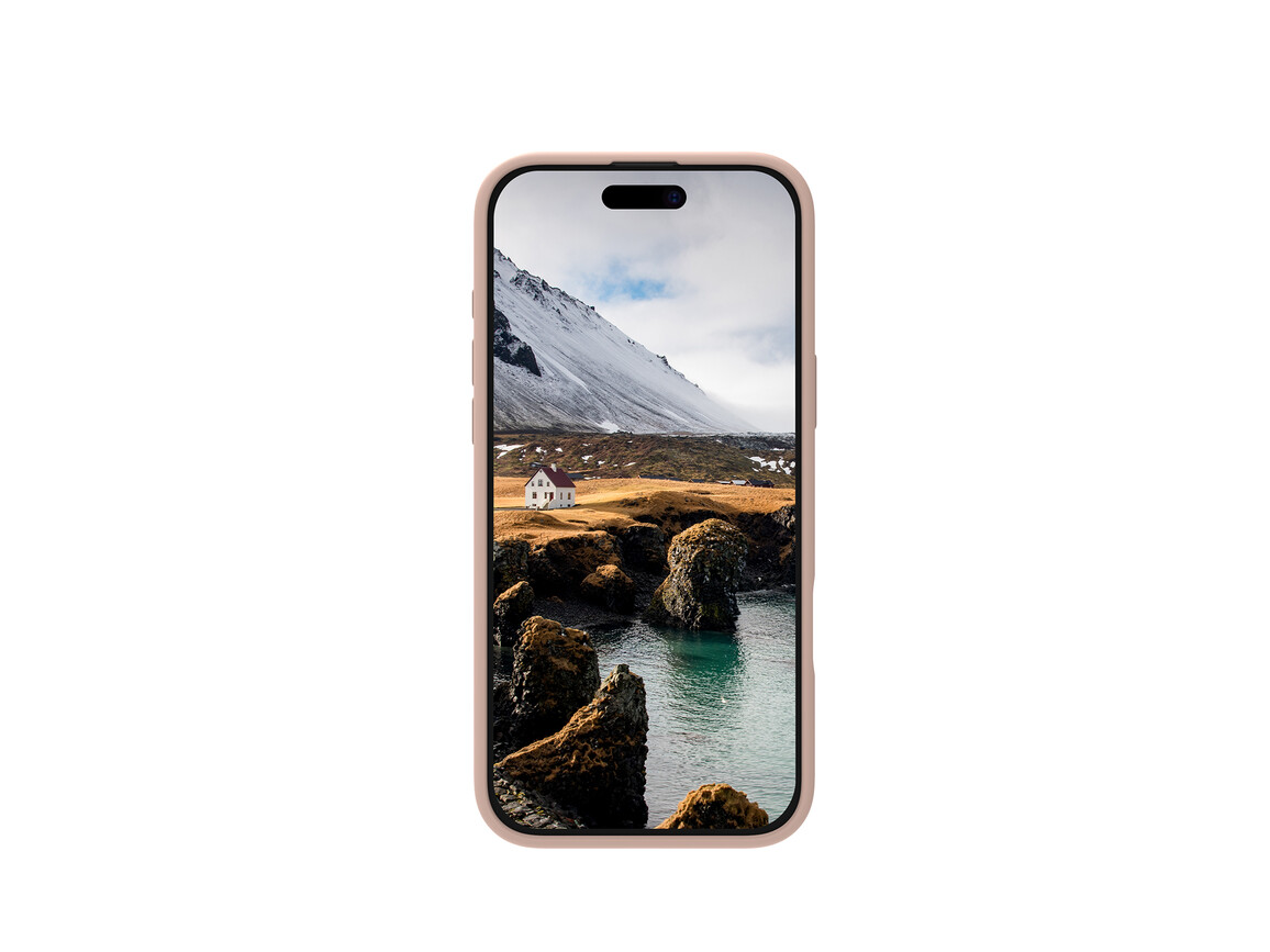 dbramante Monaco Silikoncase mit MagSafe für iPhone 16 Pro Max, pink >