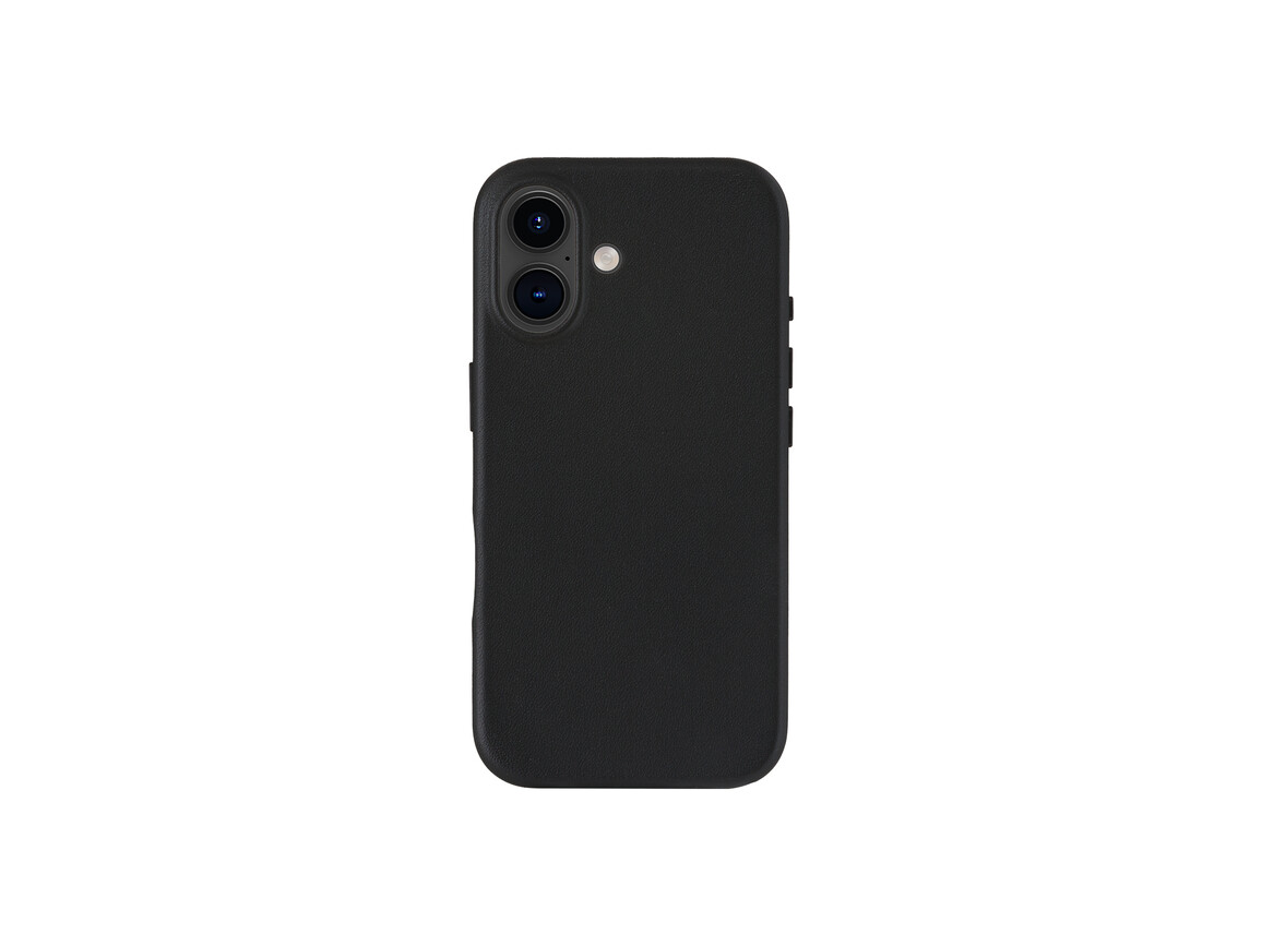 dbramante Roskilde Leder-Case mit MagSafe für iPhone 16, schwarz