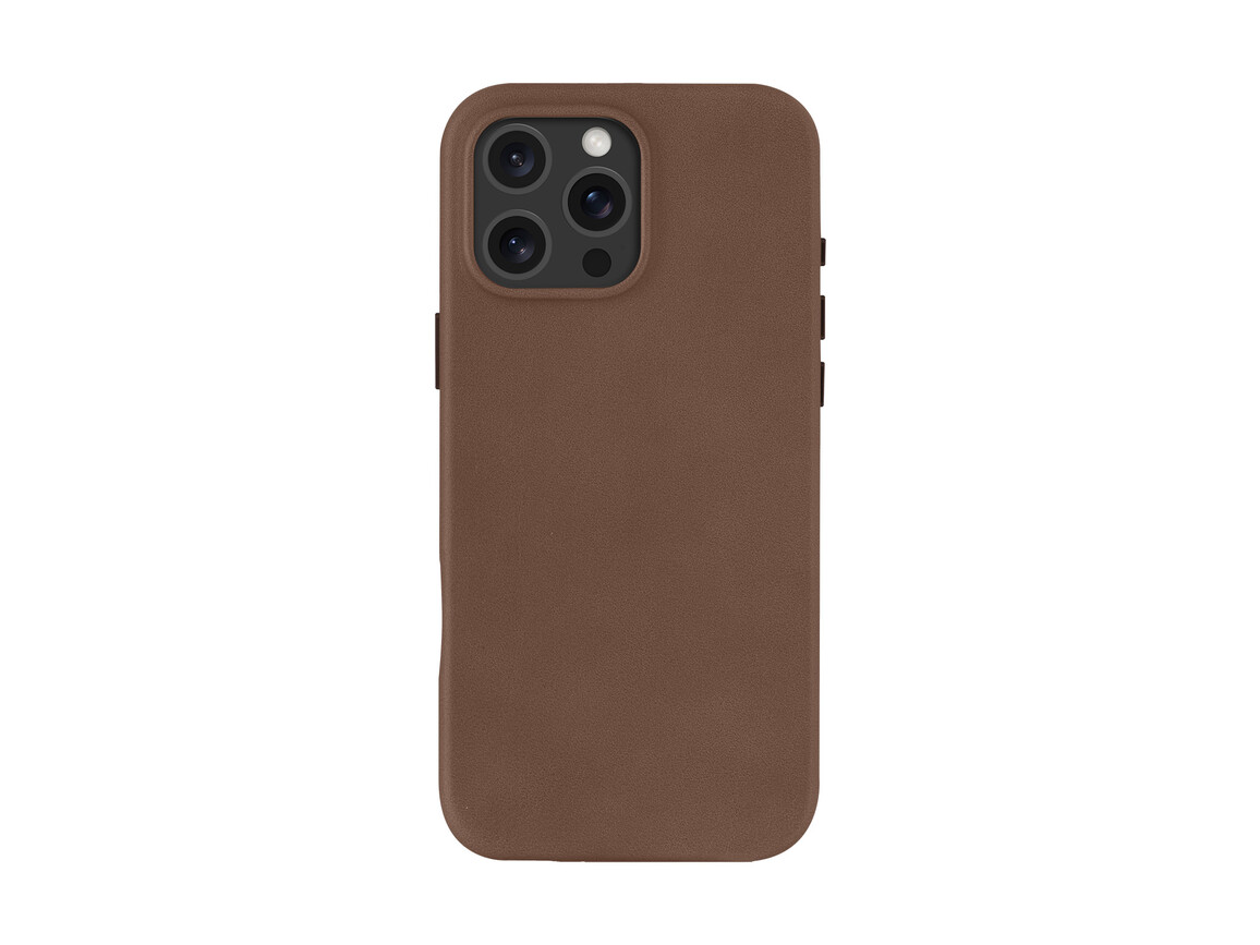 dbramante Roskilde Leder-Case mit MagSafe für iPhone 16 Pro Max, braun