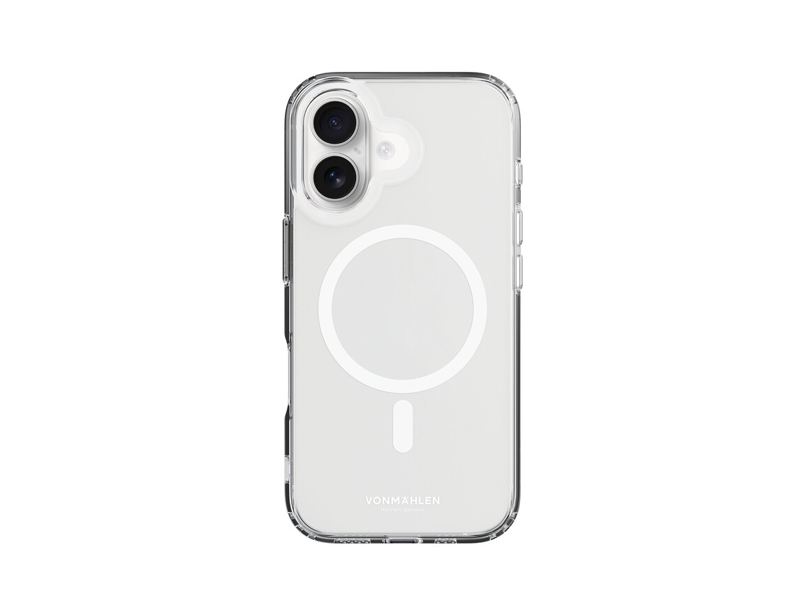 Vonmählen Clear-Case für iPhone 16 Plus, transparent