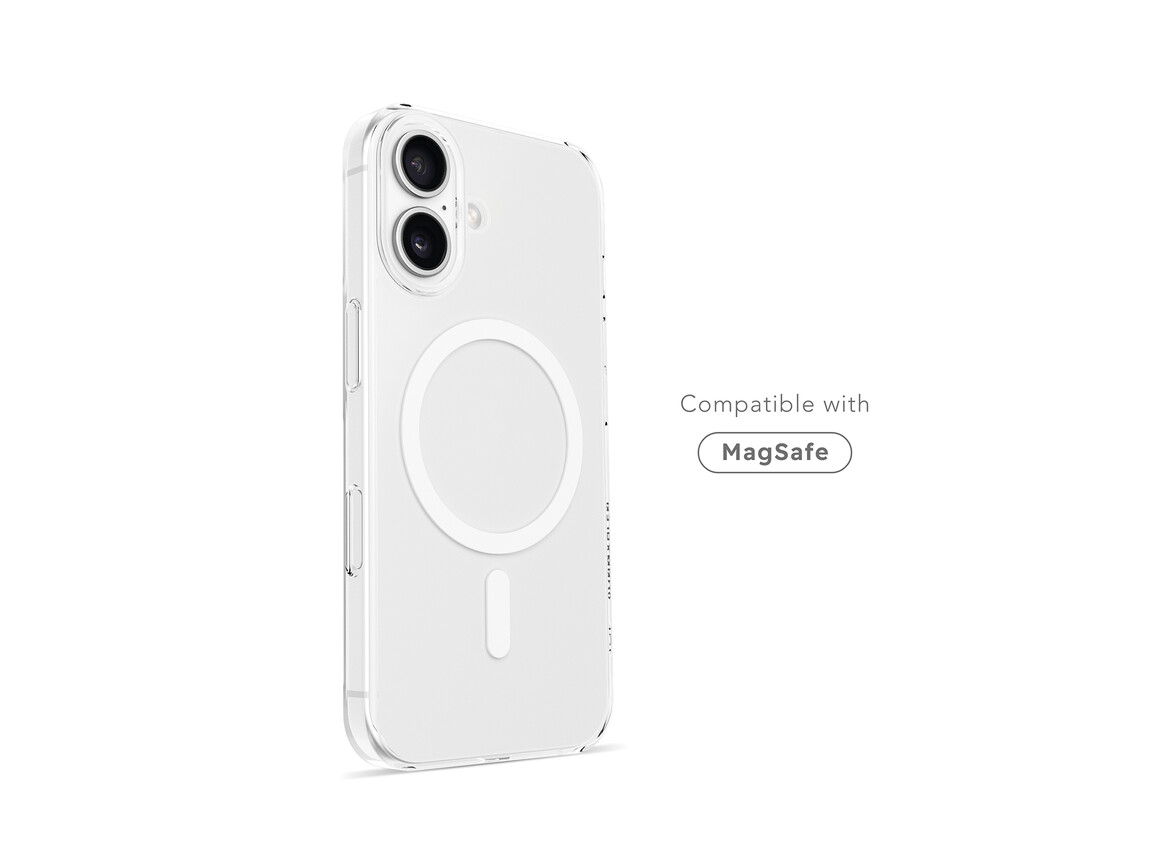 Vonmählen Pro Clear-Case für iPhone 16, transparent