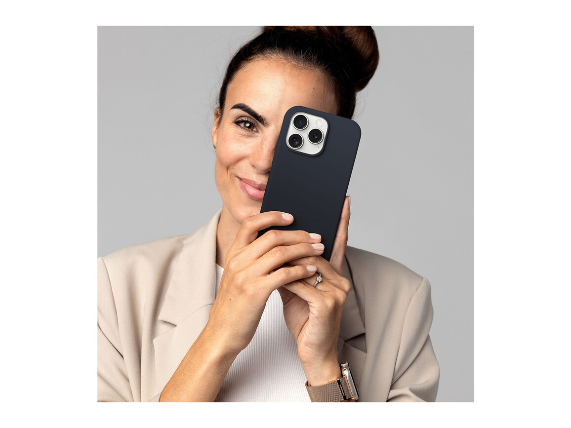 Vonmählen Silikon-Case für iPhone 16 Pro Max, dunkelblau