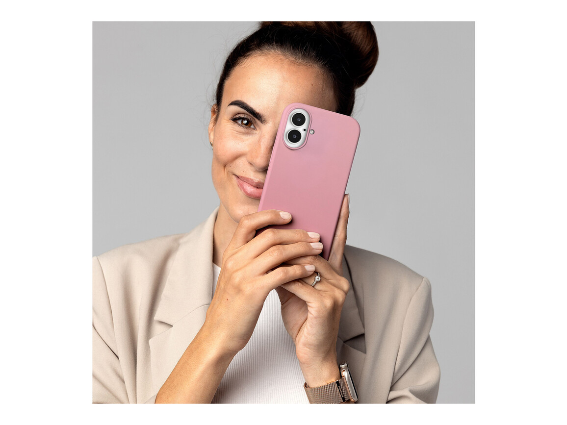 Vonmählen Silikon-Case für iPhone 16, rosa