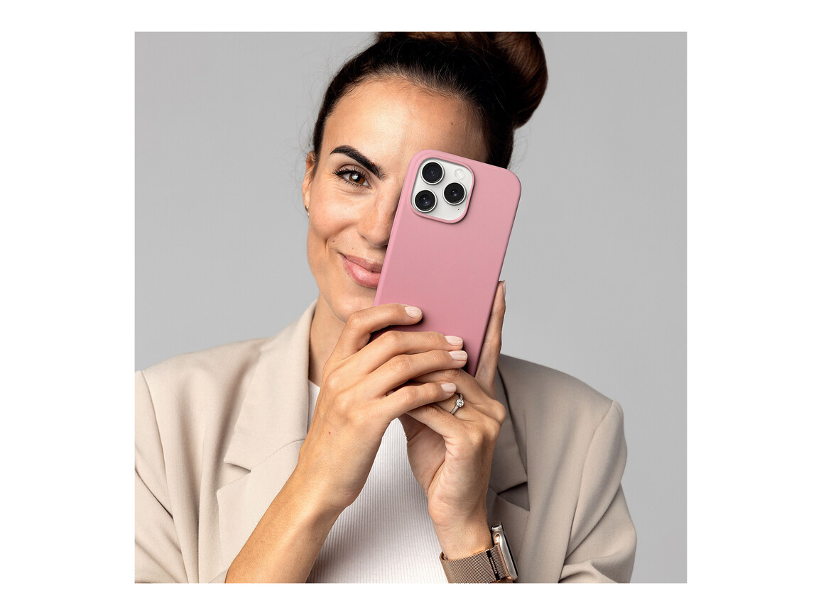 Vonmählen Silikon-Case für iPhone 16 Pro Max, rosa