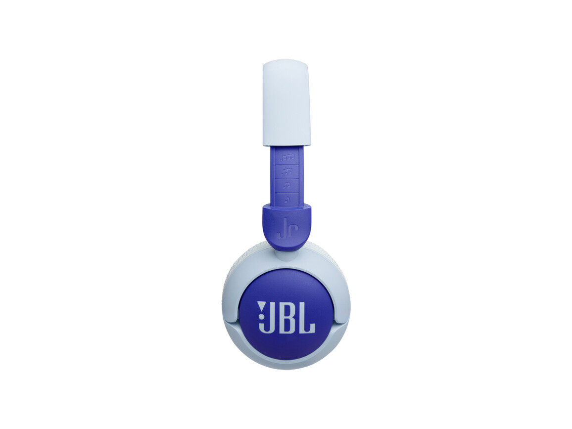 JBL JR320BT, kabellose On-Ear Kopfhörer für Kinder <85dB, blau