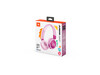 JBL JR320BT, kabellose On-Ear Kopfhörer für Kinder <85dB, pink