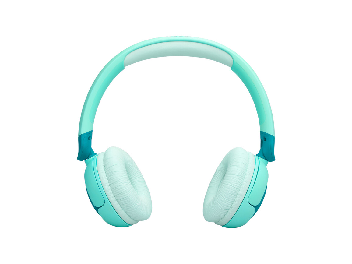 JBL JR320BT, kabellose On-Ear Kopfhörer für Kinder <85dB, grün