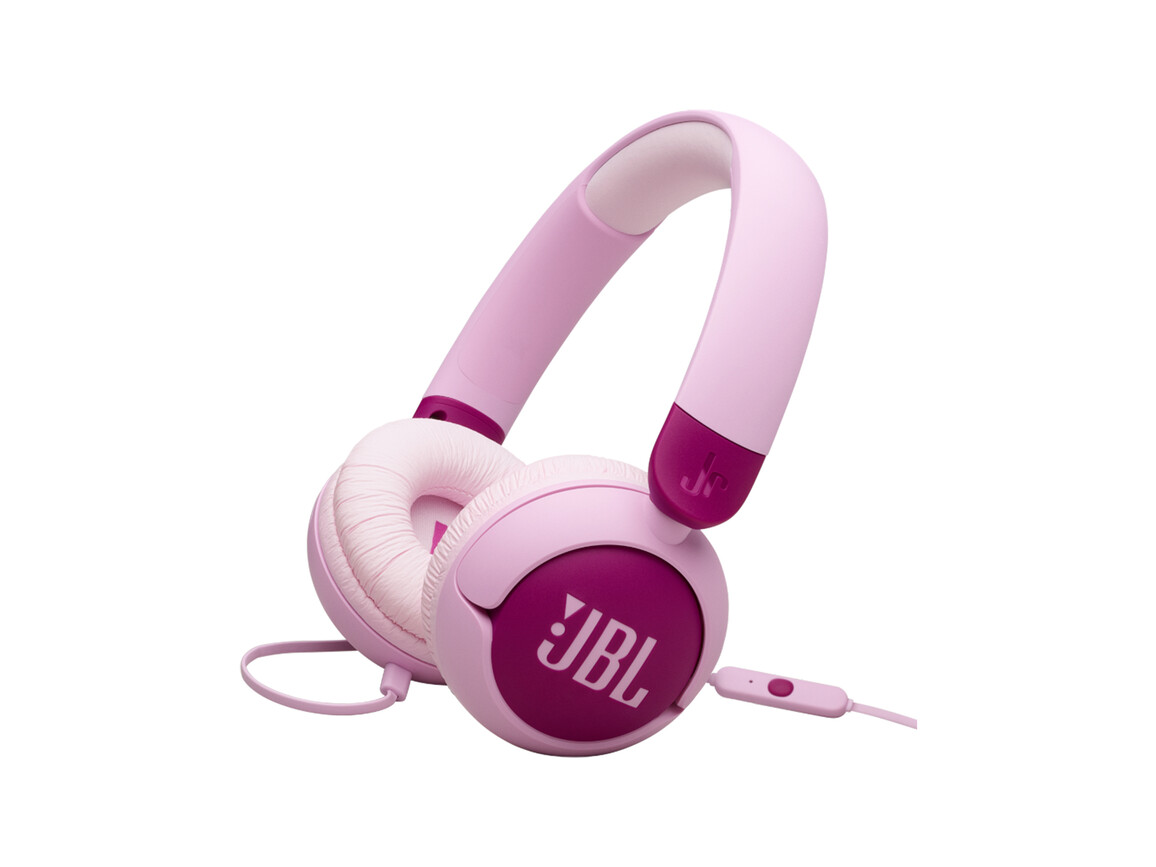 JBL JR320, On-Ear Kopfhörer für Kinder <85dB, lila