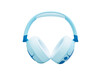 JBL JR470NC, kabellose NC Over-Ear Kopfhörer für Kinder <85dB, blau