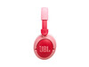 JBL JR470NC, kabellose NC Over-Ear Kopfhörer für Kinder <85dB, pink