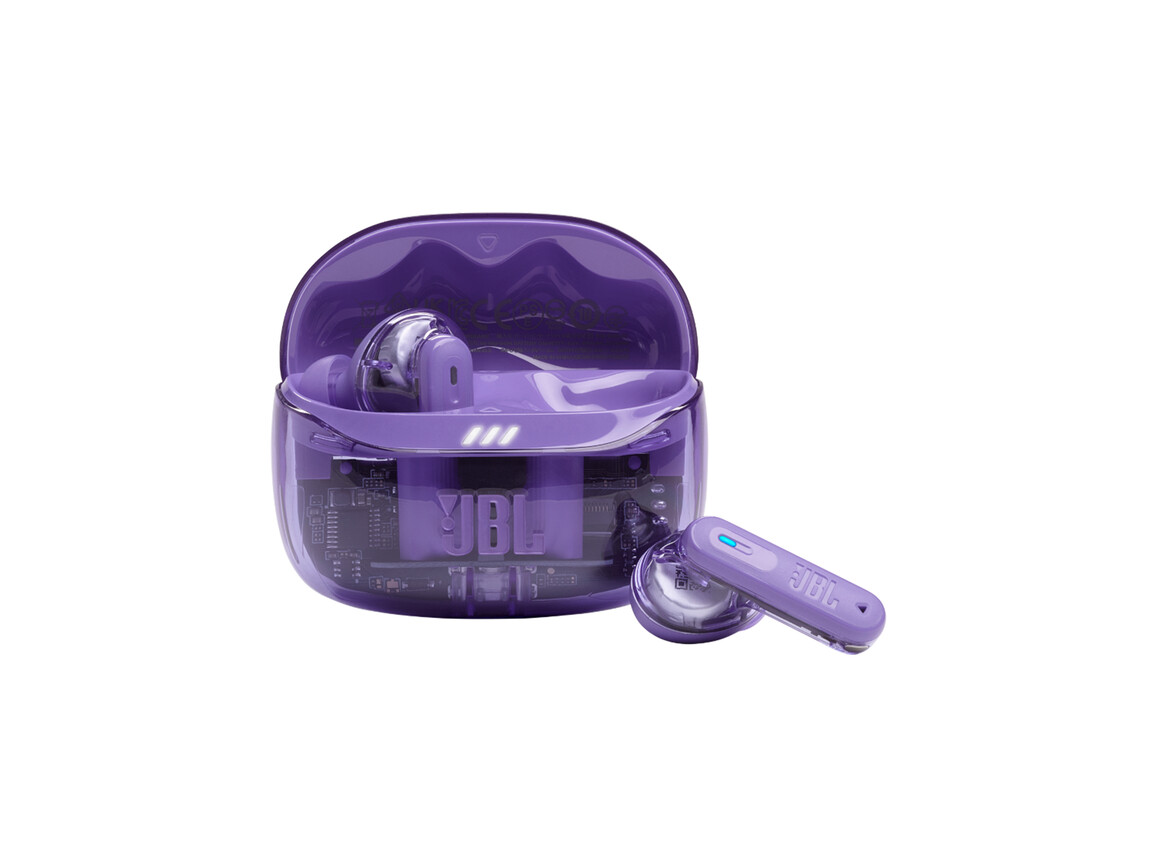 JBL Tune Beam 2 GHOST, lila