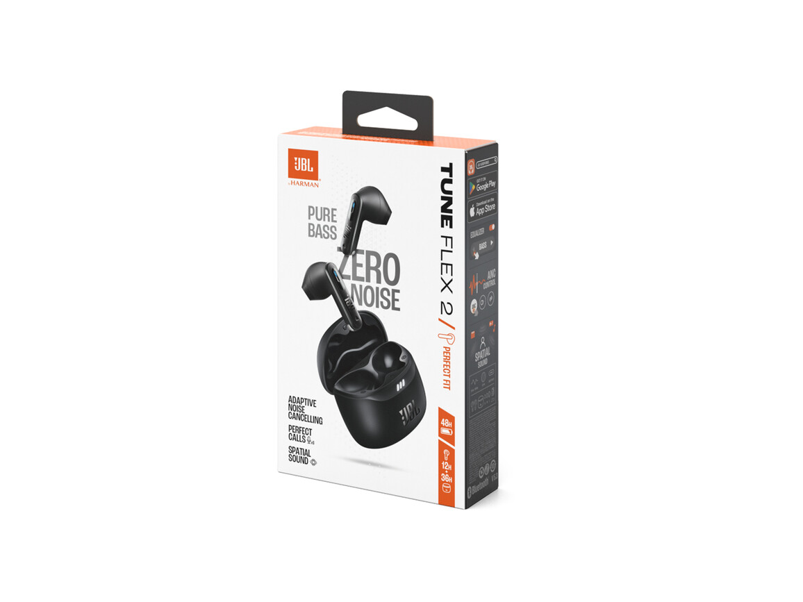 JBL Tune Flex 2 kabelloser In-Ear Kopfhörer, schwarz