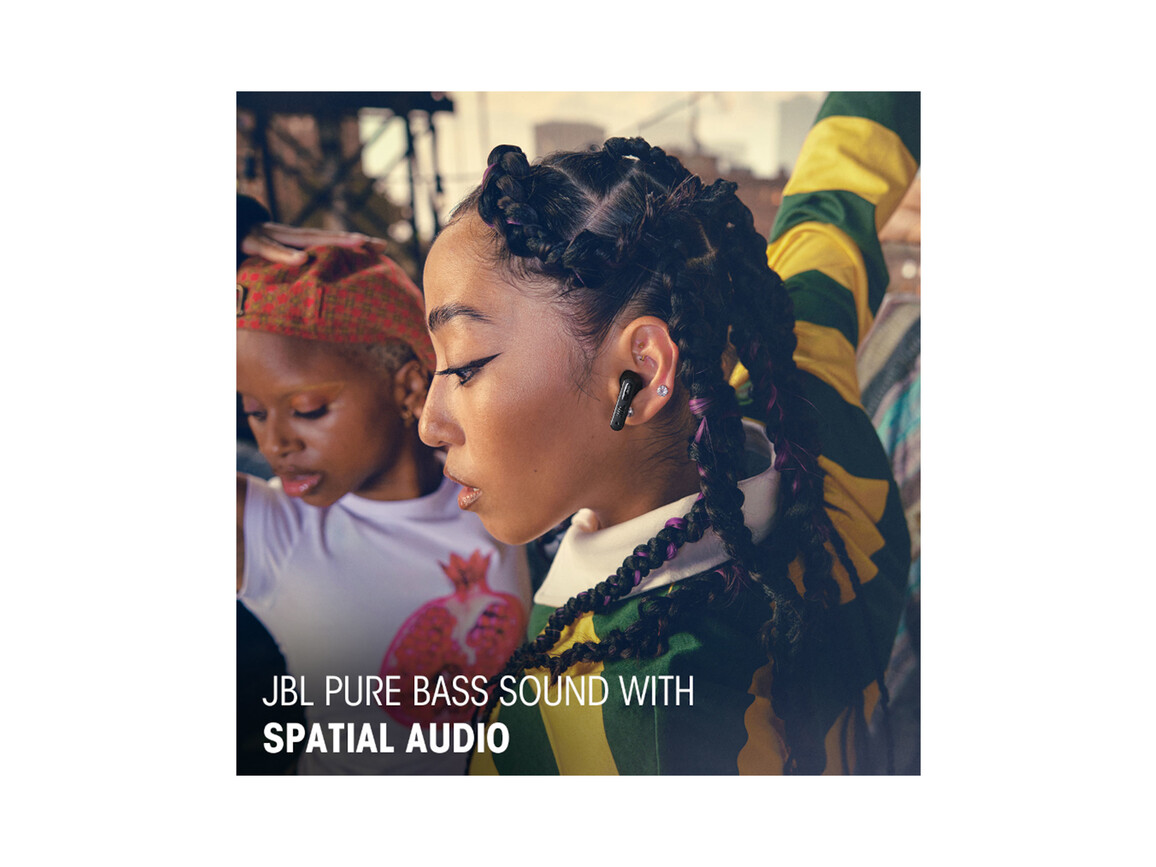 JBL Tune Flex 2 kabelloser In-Ear Kopfhörer, schwarz