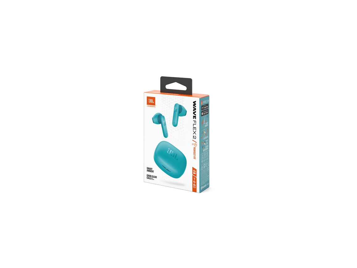 JBL Wave Flex 2 kabelloser In-Ear Kopfhörer, blau