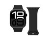 Vonmählen Classic 2 Silikonarmband für Apple Watch 42/44/45/49 mm, schwarz