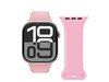 Vonmählen Classic 2 Silikonarmband für Apple Watch 42/44/45/49 mm, rosa