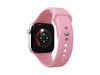 Vonmählen Classic 2 Silikonarmband für Apple Watch 42/44/45/49 mm, rosa